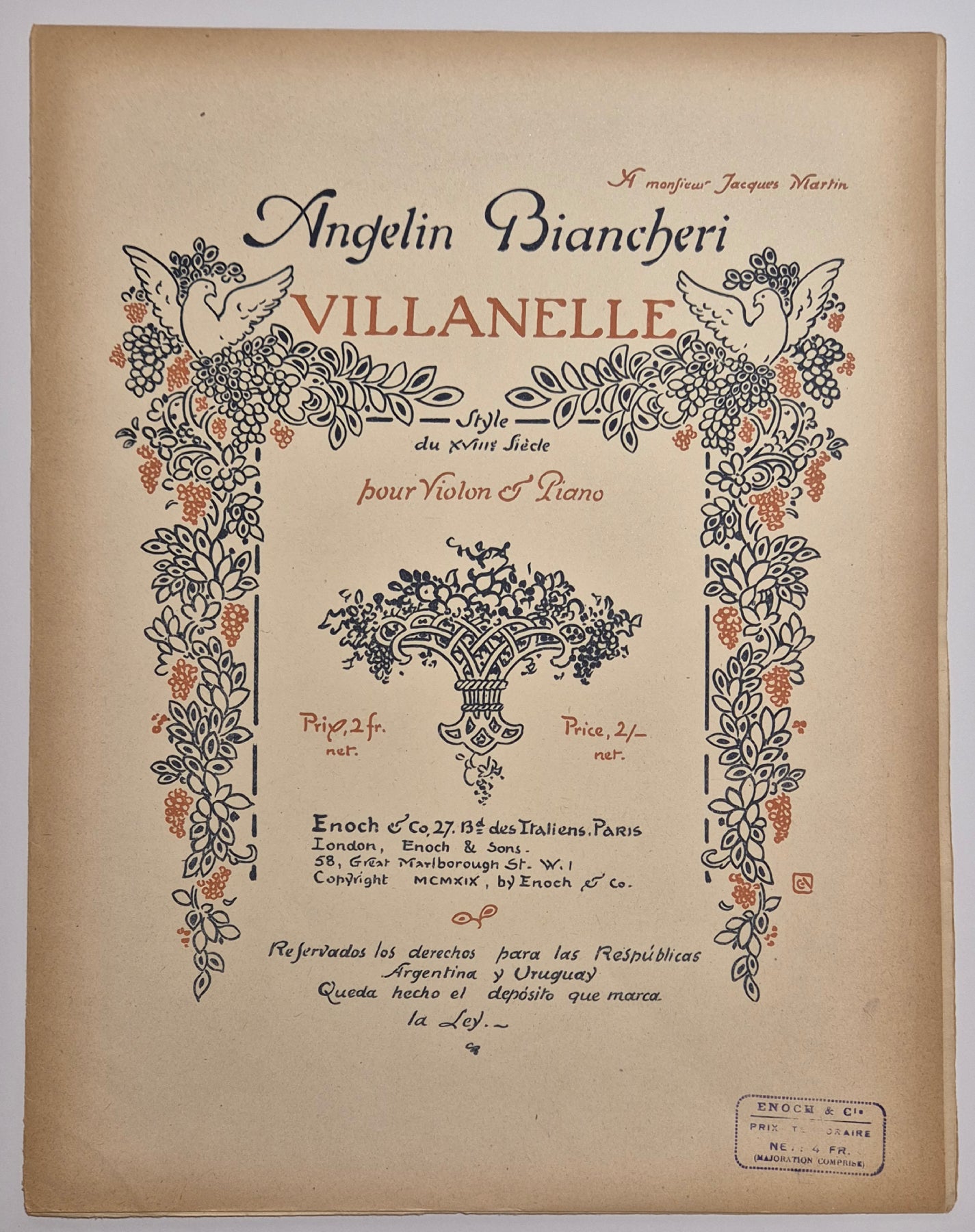 Villanelle.