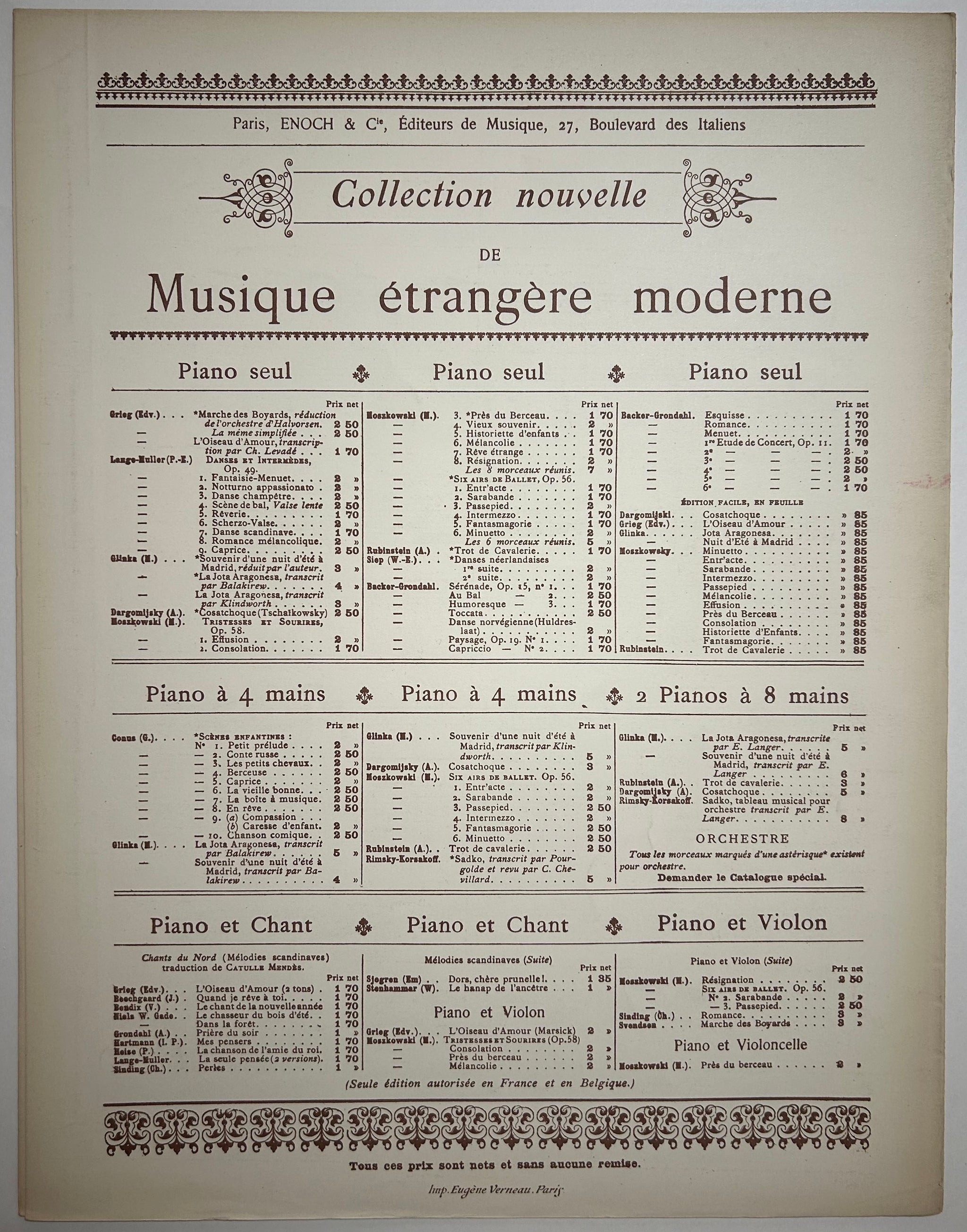 Chants de Wallonie. Poème de Maurice Gauchez (n°4).