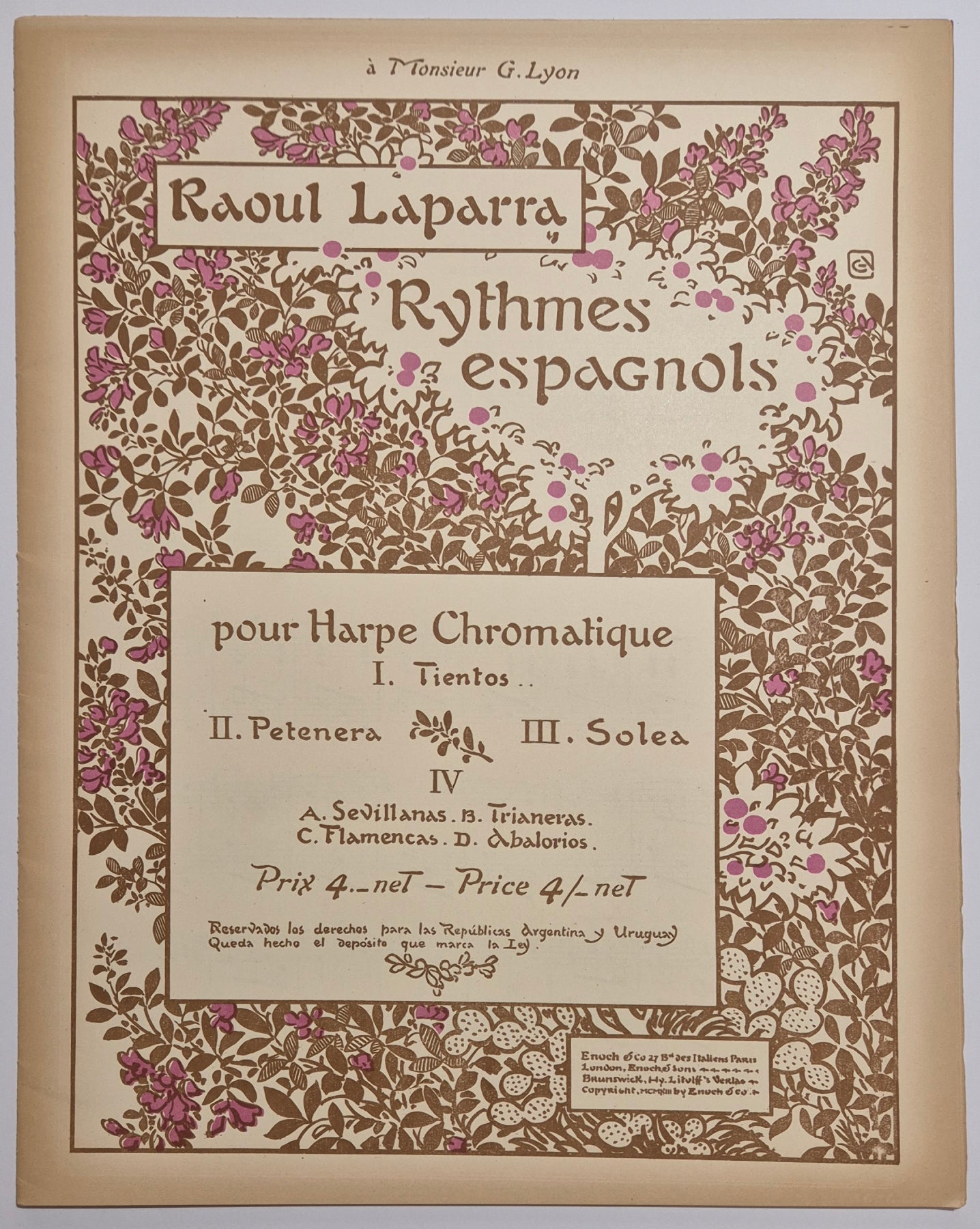 Rythmes espagnols.