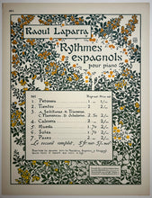 Charger l'image dans la galerie, Rythmes espagnols, pour piano (n°1)