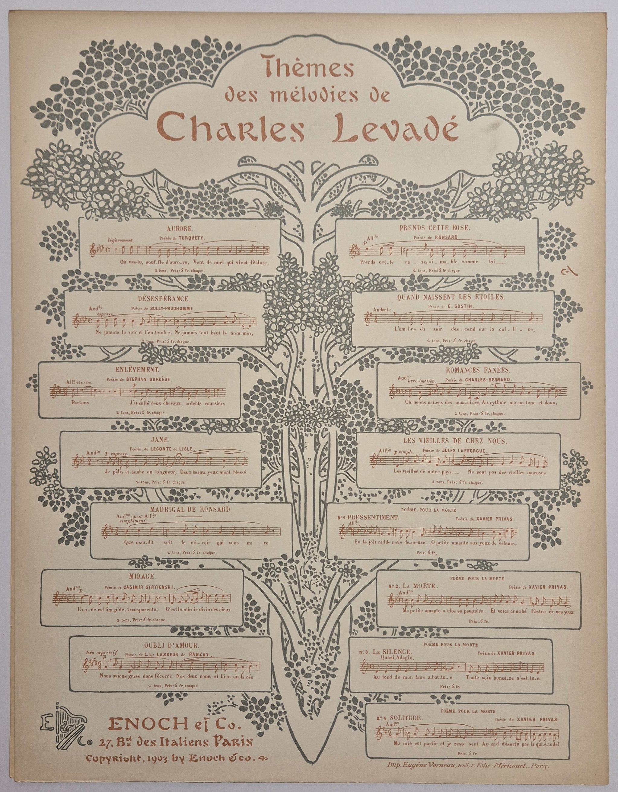 Il neige. Poésie de P. Gravollet.