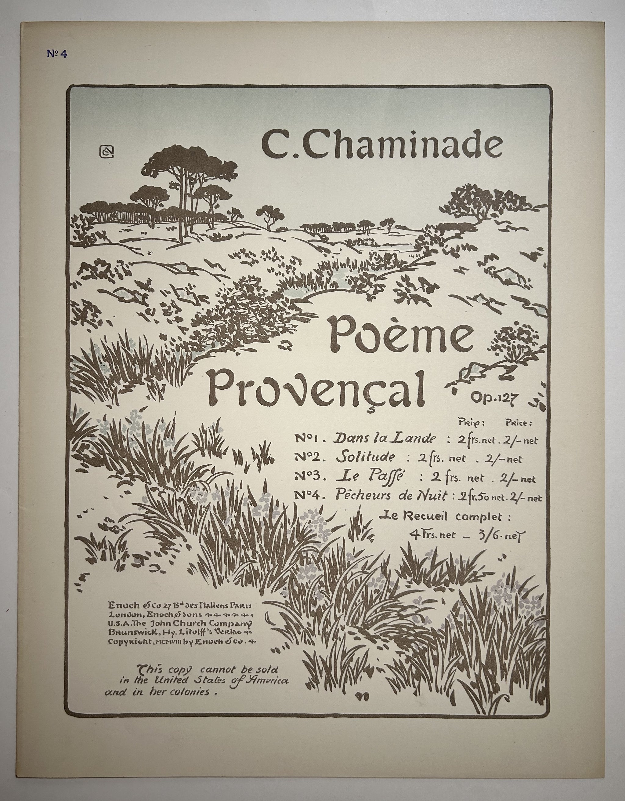 Poème Provençal (n°4 : Pêcheurs de nuit).