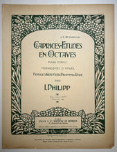 Charger l'image dans la galerie, Caprices-Etudes en Octaves.