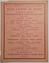 Charger l'image dans la galerie, Exercices de Vélocité.