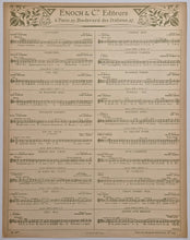 Charger l'image dans la galerie, Chanson des gueux. Sept poèmes de Jean Richepin.