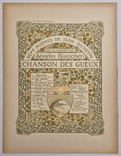 Charger l'image dans la galerie, Chanson des gueux. Sept poèmes de Jean Richepin.