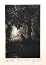 Charger l'image dans la galerie, MOCKEL Francis. Le solitaire. Gravure signée.