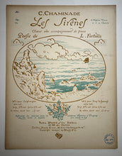 Charger l'image dans la galerie, Les Sirènes. Poésie de L. Fortolis (n°1).