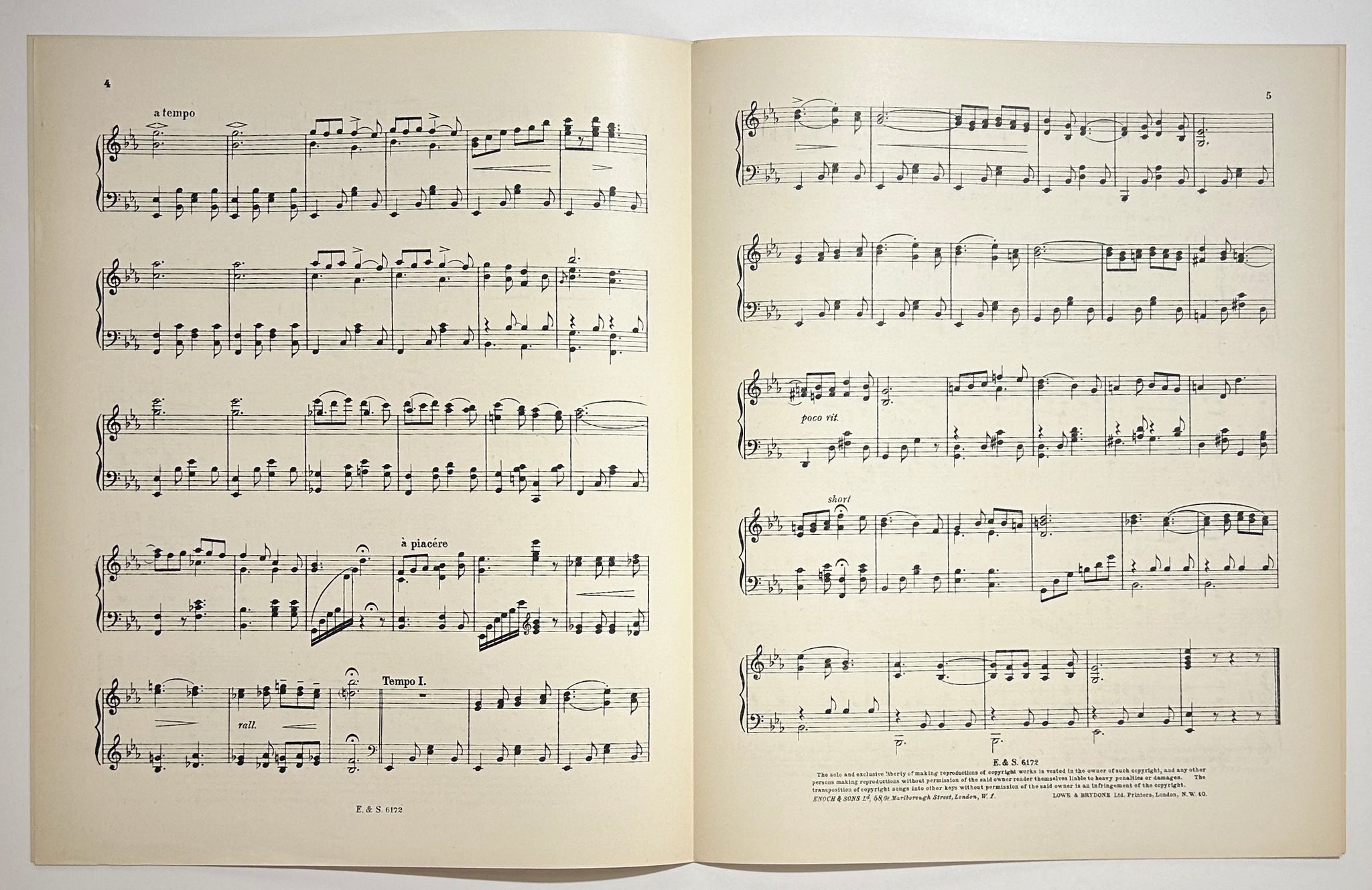 Ballade de la lune. Barcarolle.