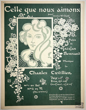 Charger l'image dans la galerie, Celle que nous aimons. Poésie de Tristan Bernard (n°1).