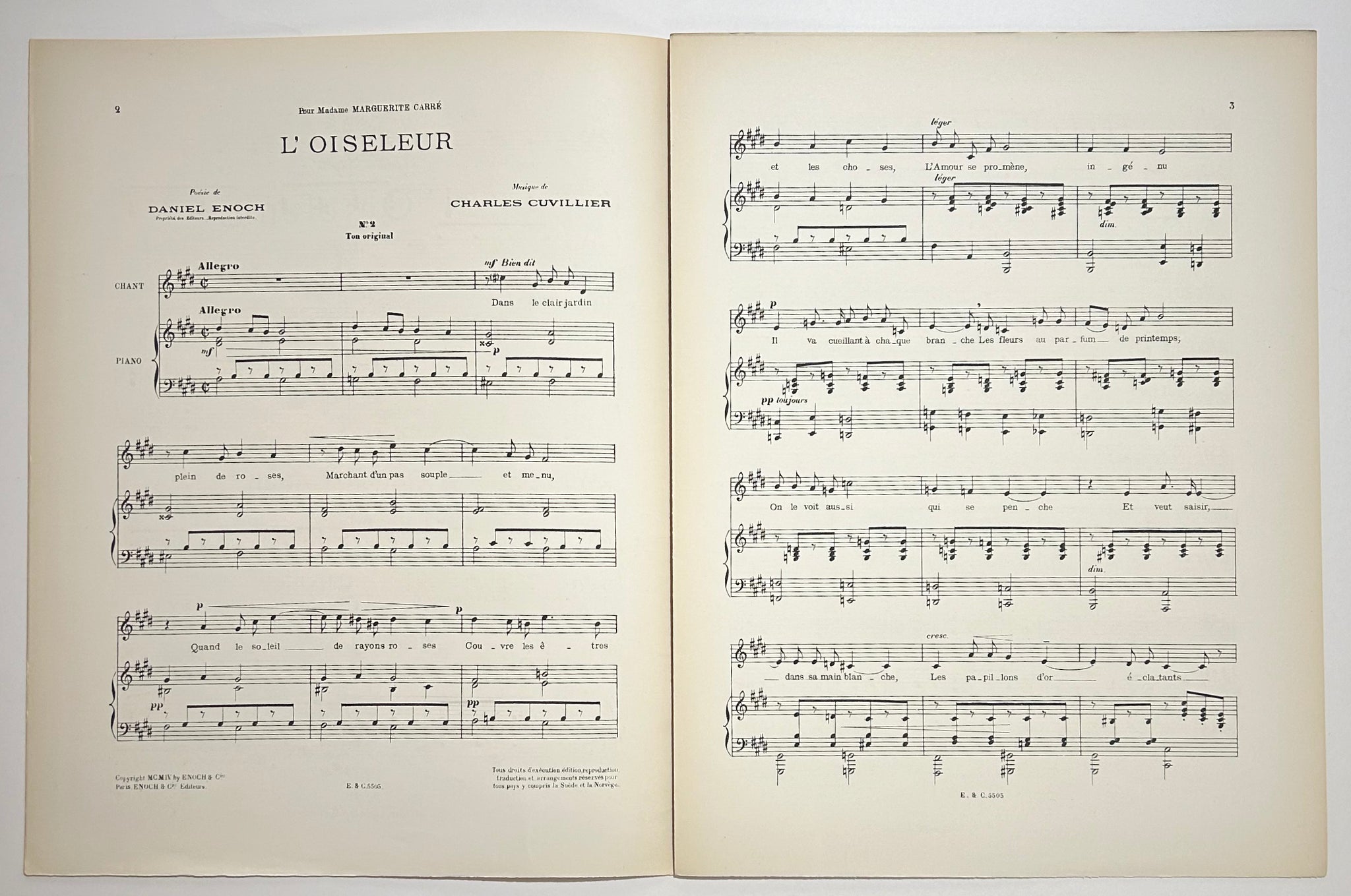 L'Oiseleur. Poésie de Daniel Enoch (n°2).