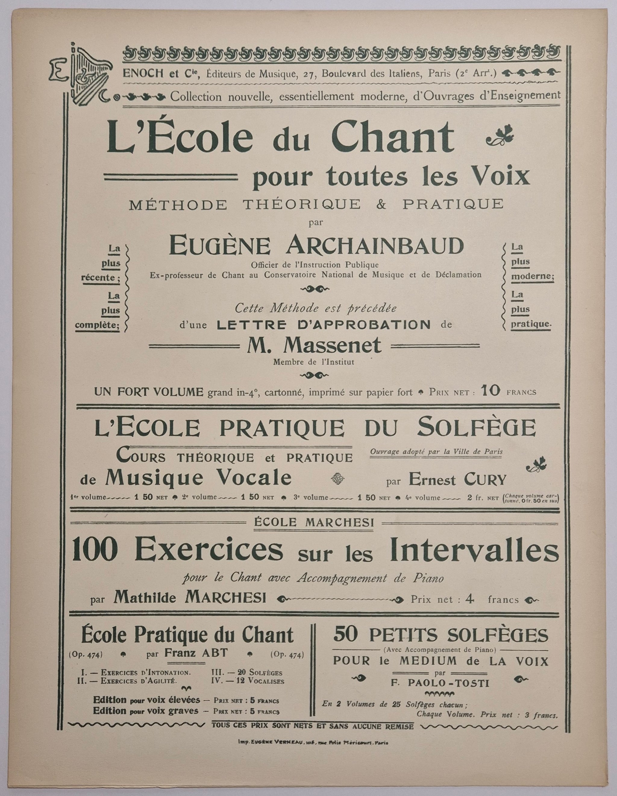 Ouvrez aux Enfants. Poésie de Madame Desbordes-Valmore (n°2).