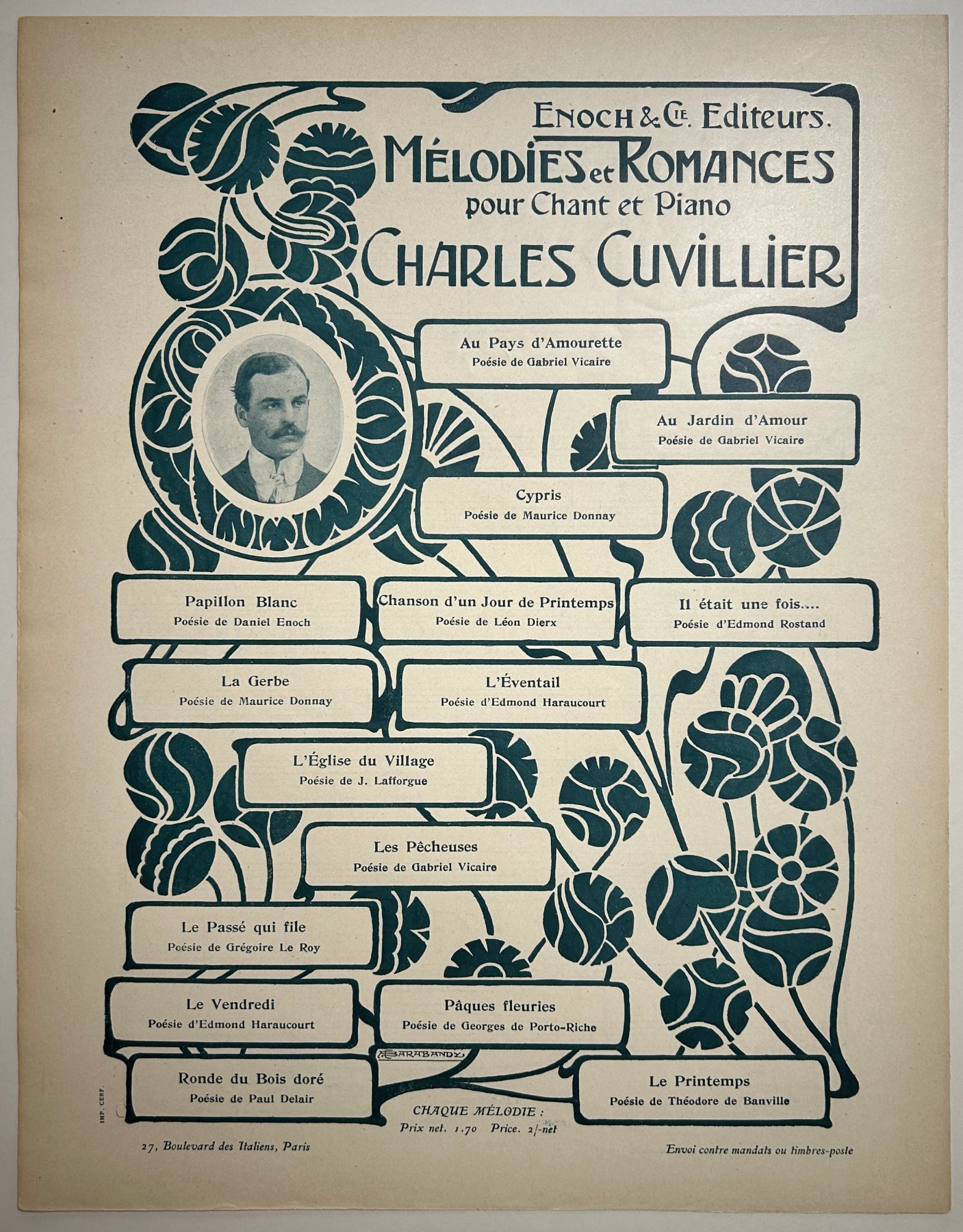 Colloque sentimental. Poésie de Verlaine.