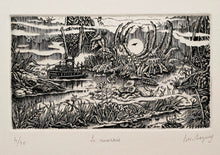 Charger l'image dans la galerie, SEGUY Bertrand. Le marais. Gravure signée.