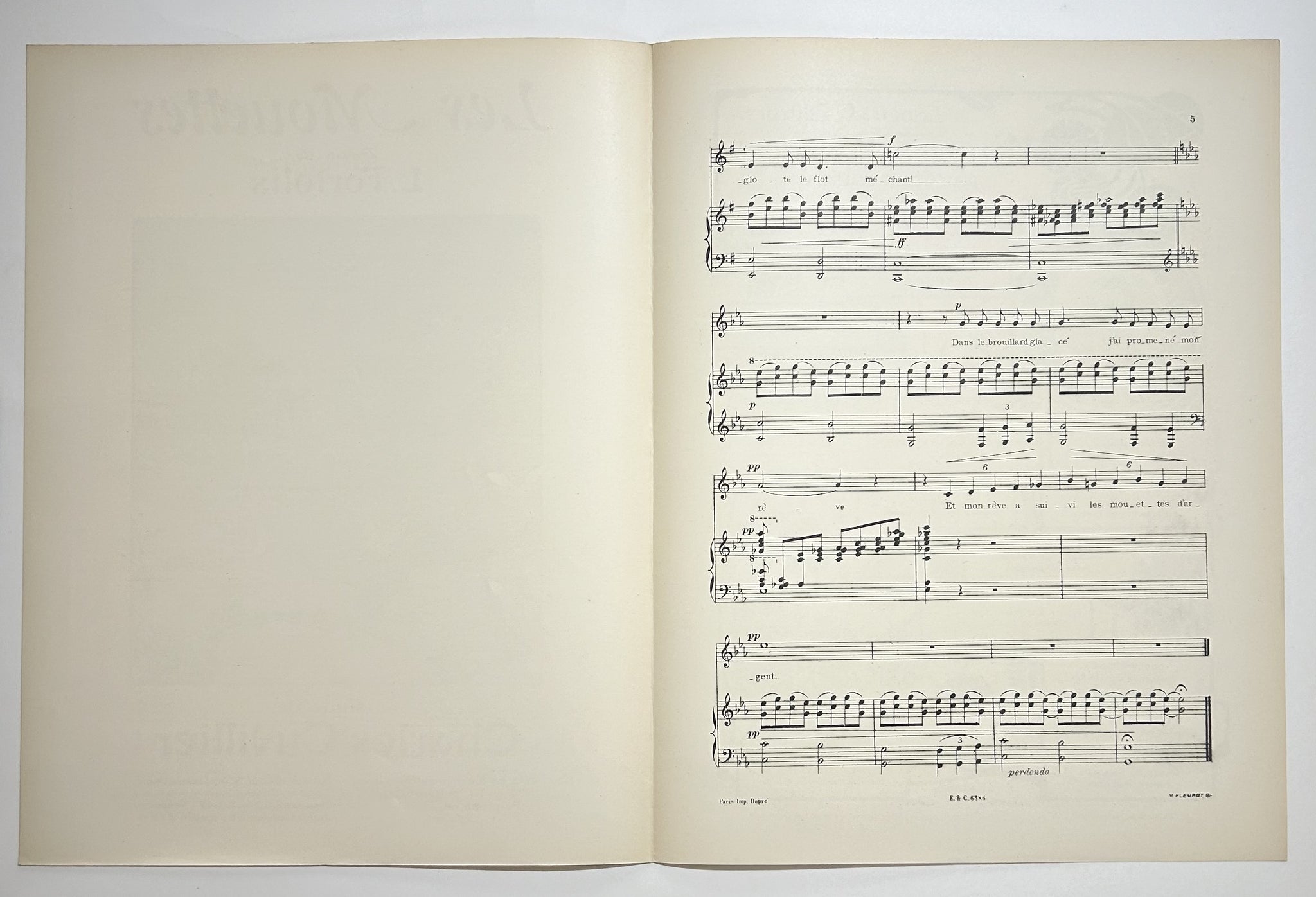 Les Mouettes. Poésie de L. Fortolis (n°2).
