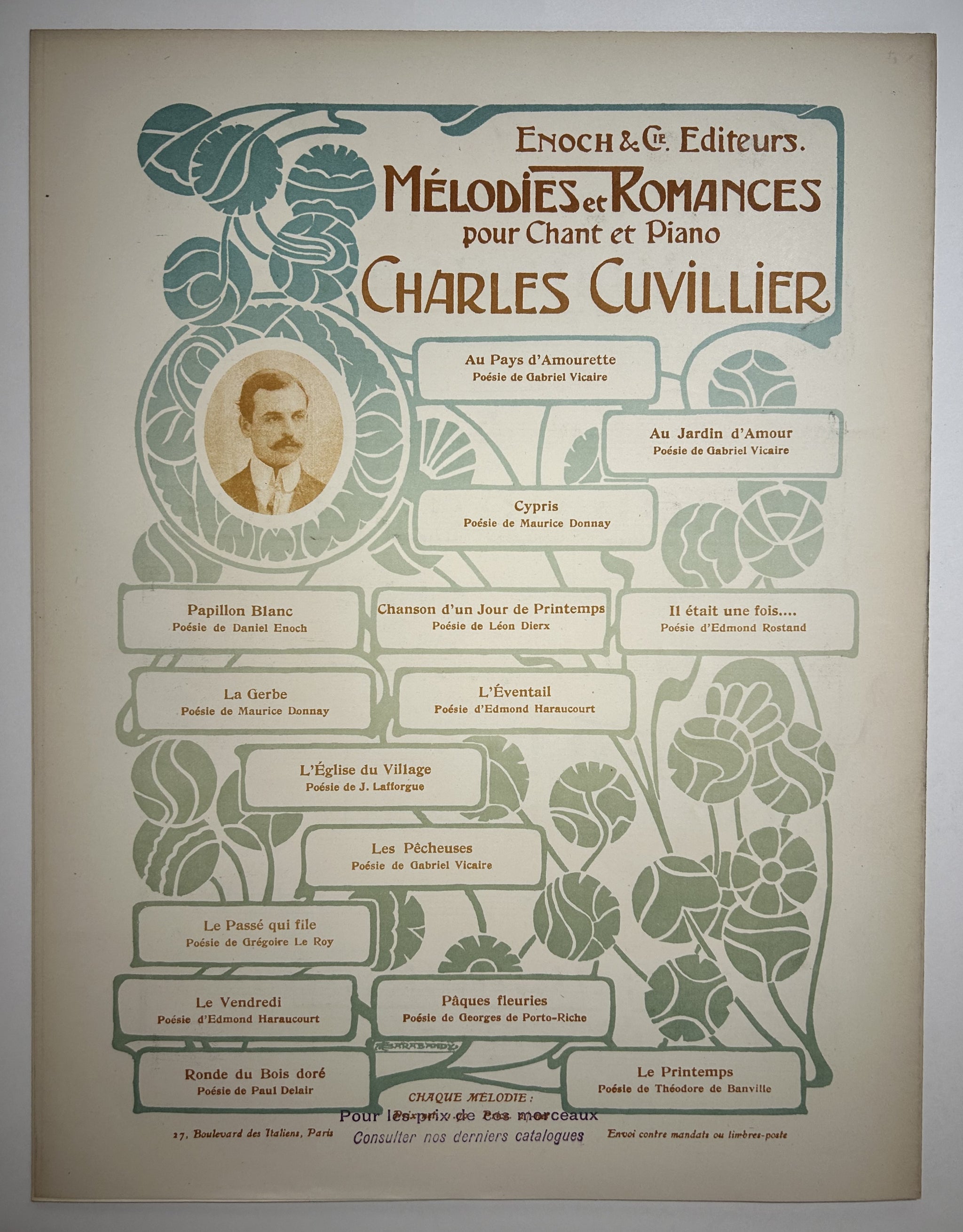 Les Mouettes. Poésie de L. Fortolis (n°2).
