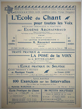 Charger l'image dans la galerie, Sept chansons de Clément Marot.