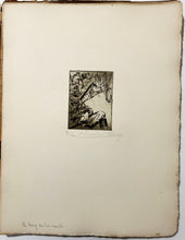 Charger l'image dans la galerie, Croquis du front italien, 50 pointes sèches documentaires par Anselmo Bucci.
