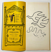 Charger l'image dans la galerie, Programme pour la soirée organisée par Danièle Delorme et Alain M. Duchemin (Un soir inhabituel). 1955.