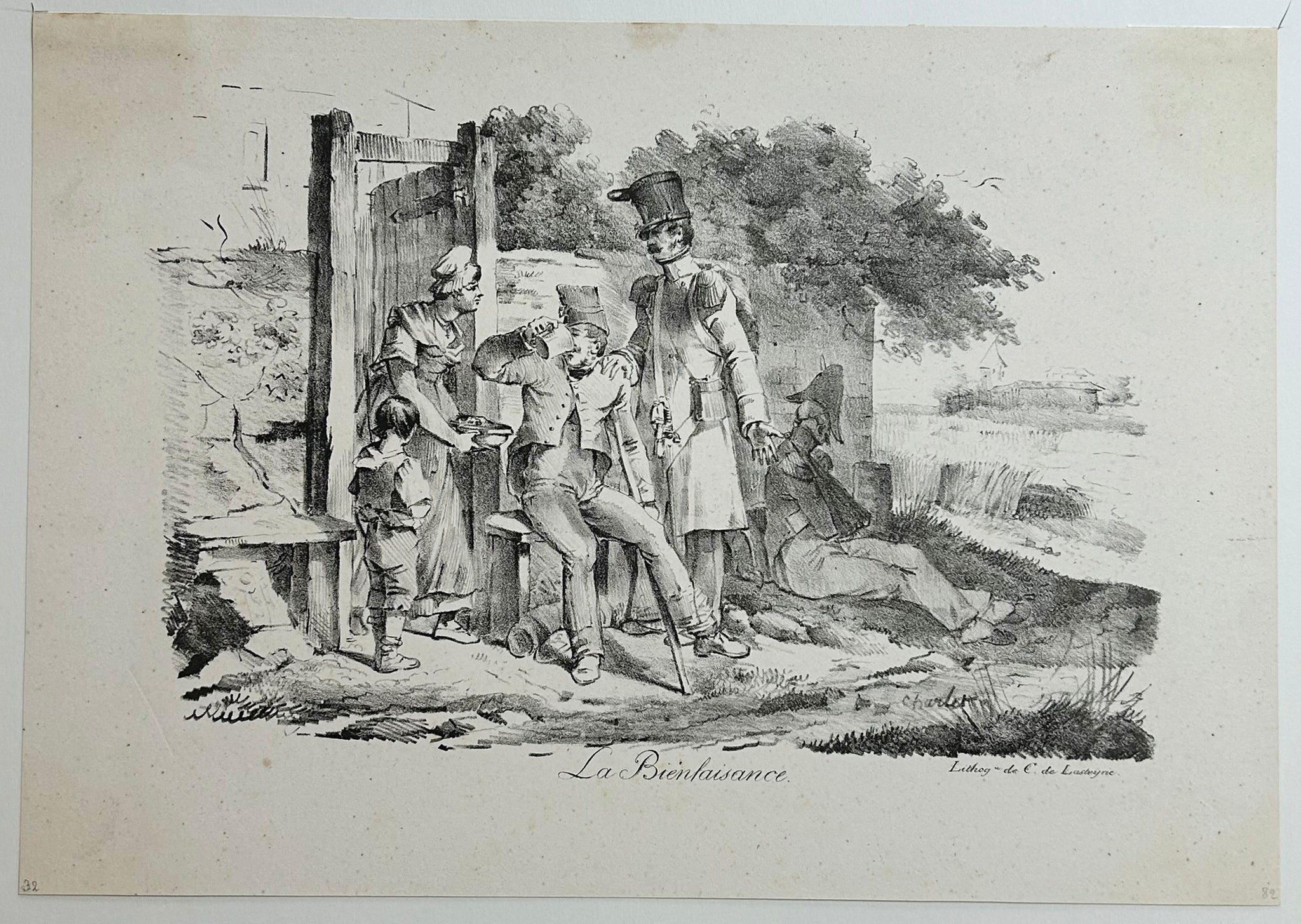 La bienfaisance. 1817.