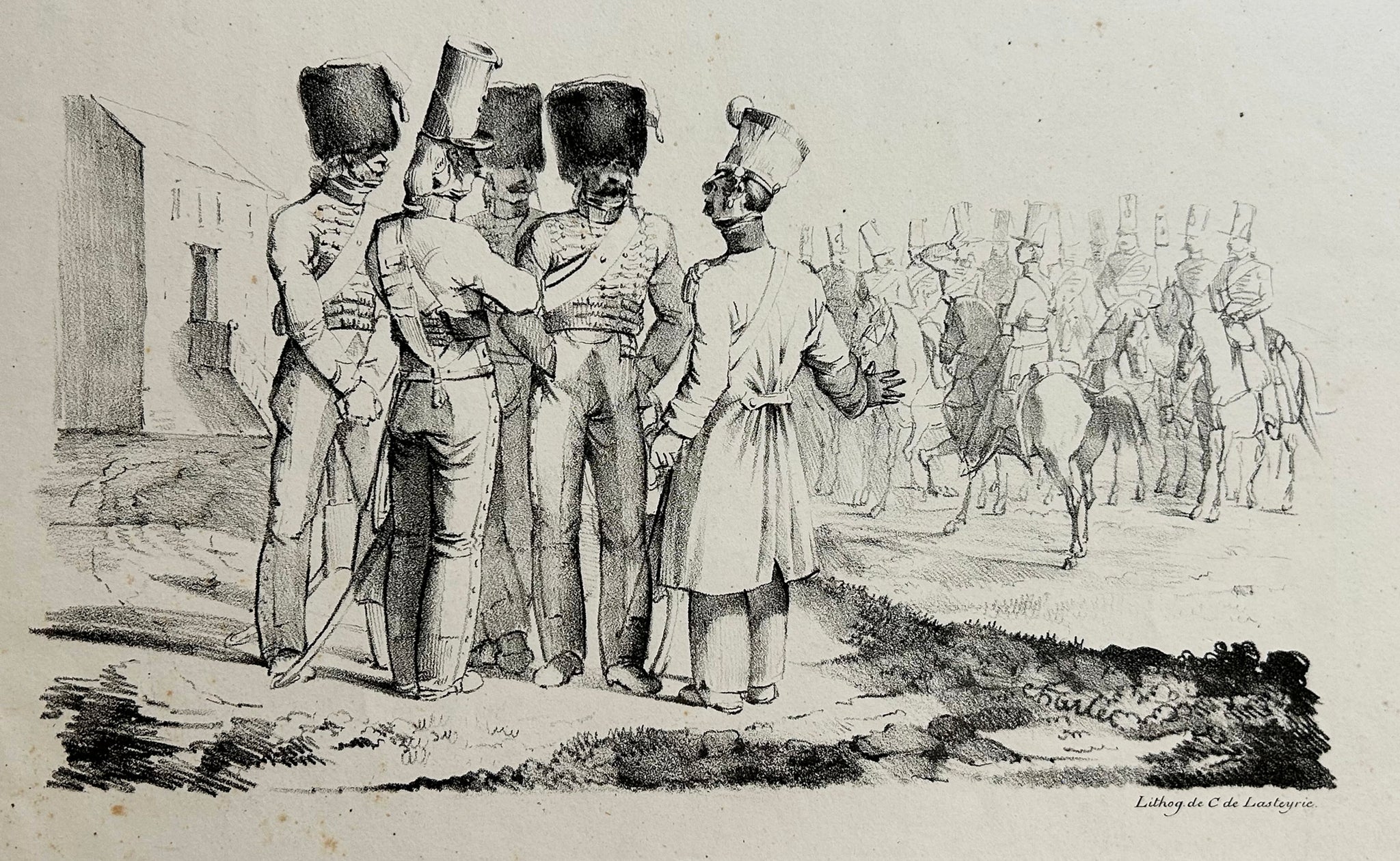 La Conversation. 1817.