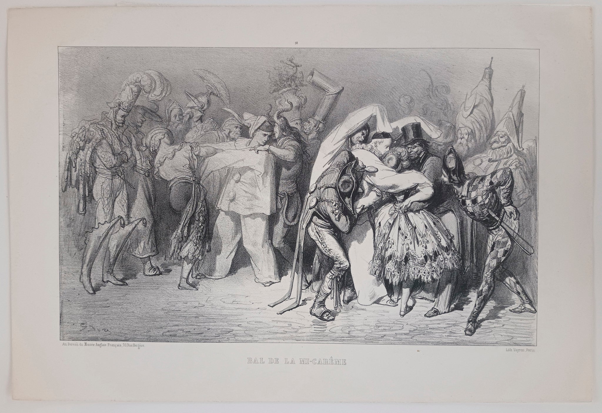 Bal de la Mi-Carême. 1857.