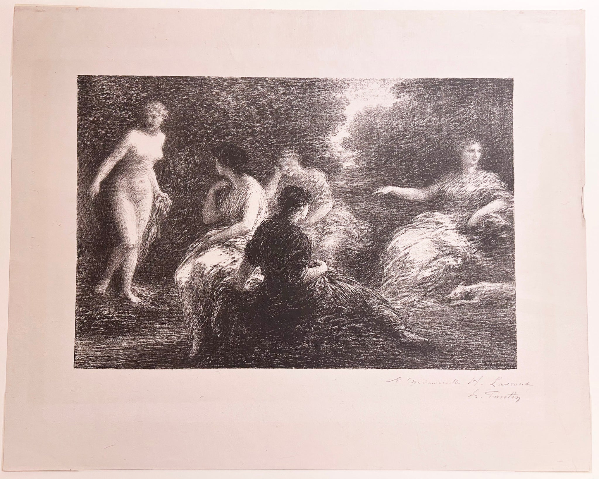 Baigneuses (3ème grande planche).  1896.