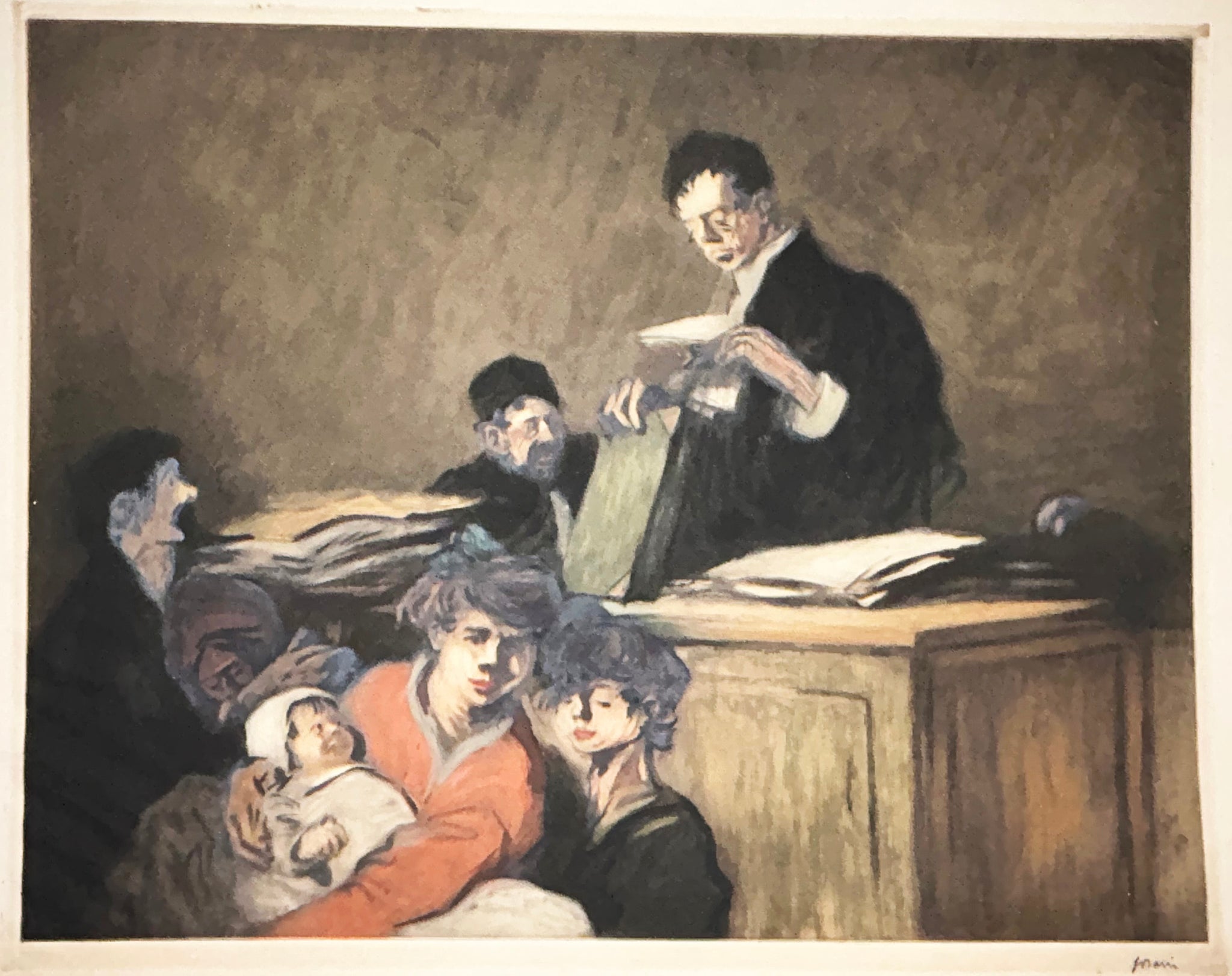 Avocat et Accusé.  c.1908.