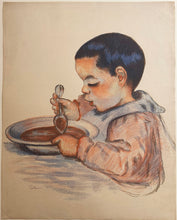 Charger l'image dans la galerie, Enfant mangeant sa soupe ou Portrait d'Armand.  1894.