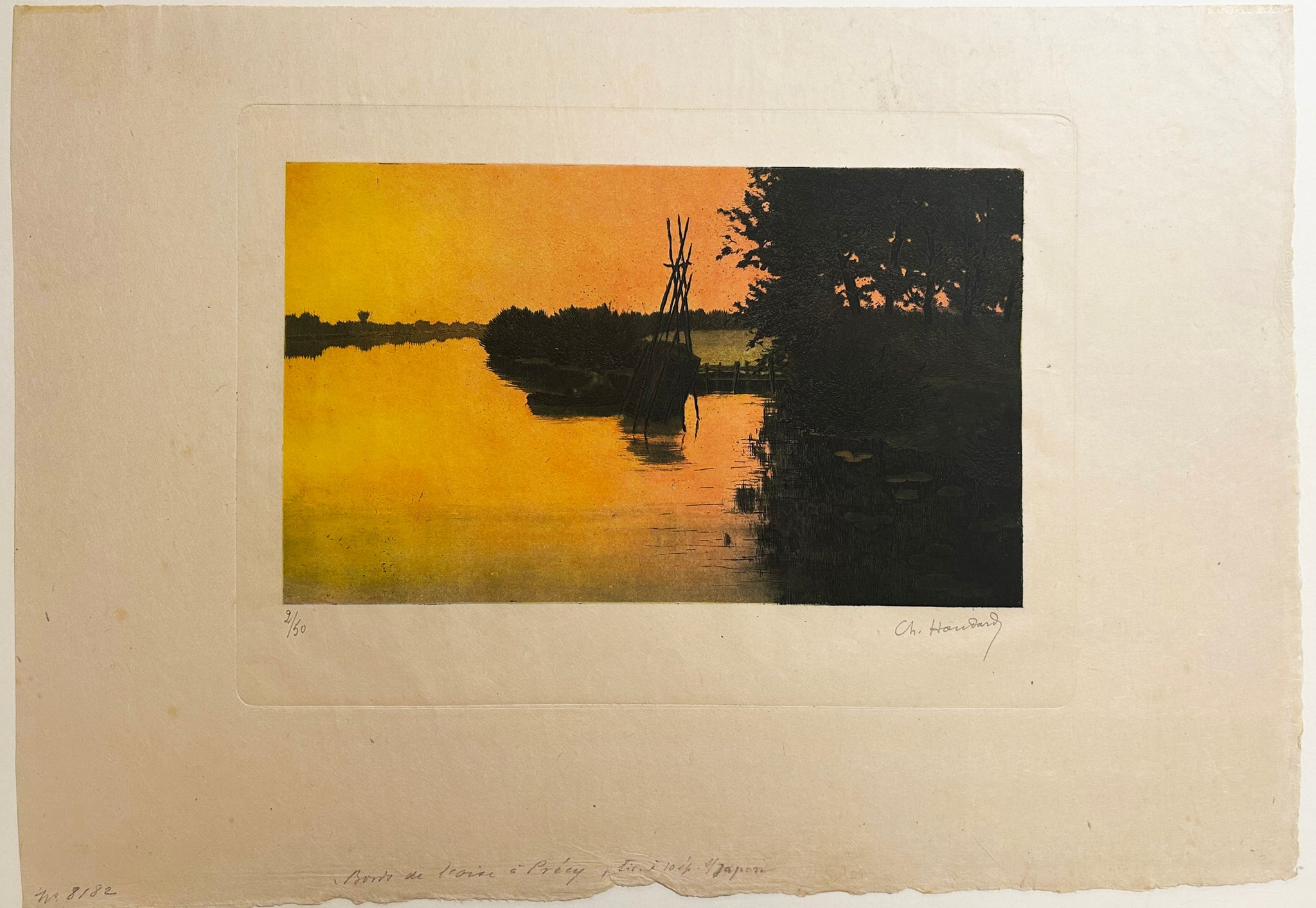 Bords de l'Oise.  1910.