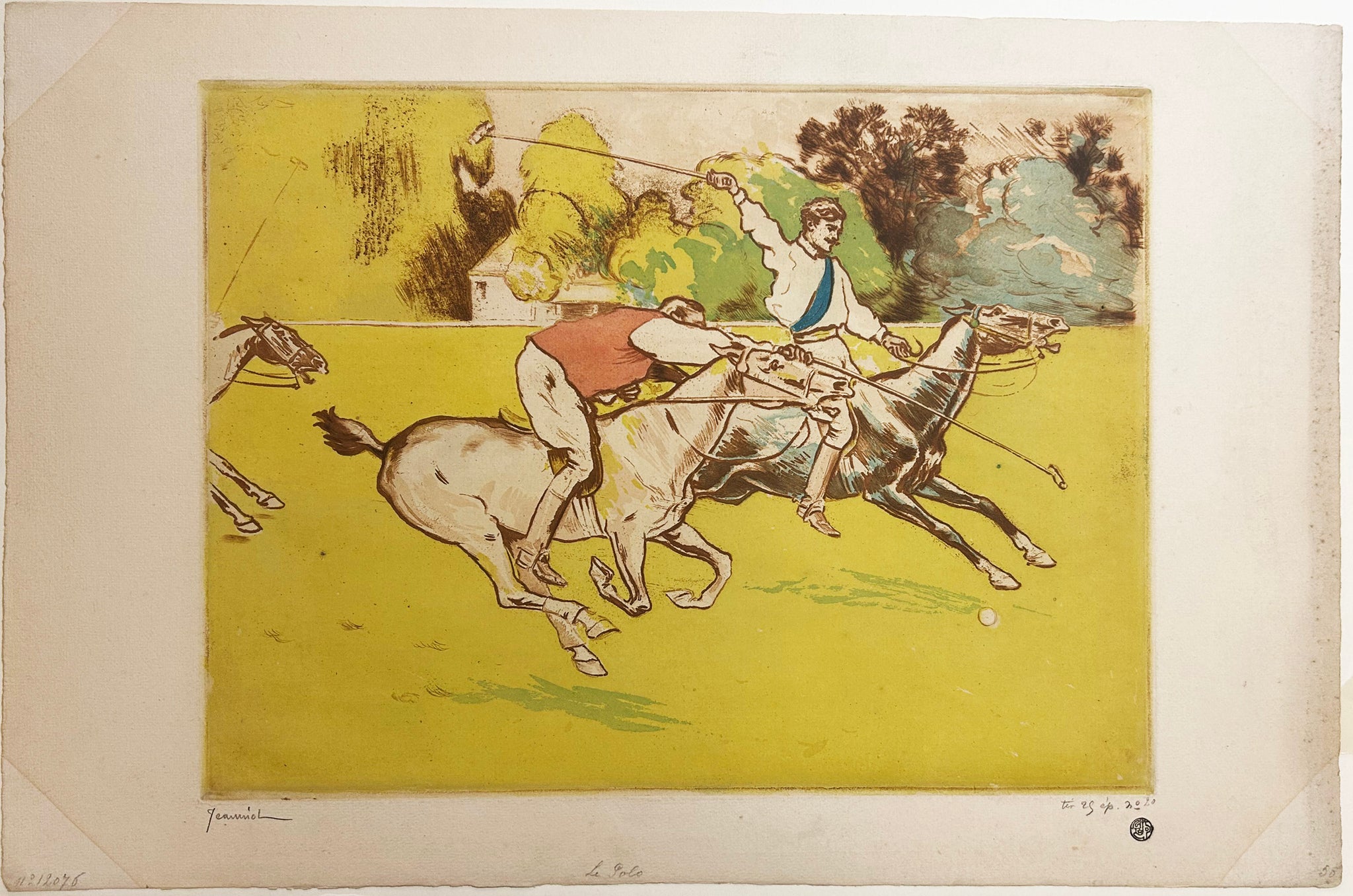 Le Polo.  c.1900.