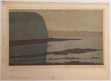 Charger l'image dans la galerie, La Falaise. Crépuscule (à Yport). 1901.