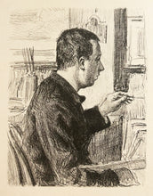 Charger l'image dans la galerie, Portrait de Paul Signac peignant. c.1895.