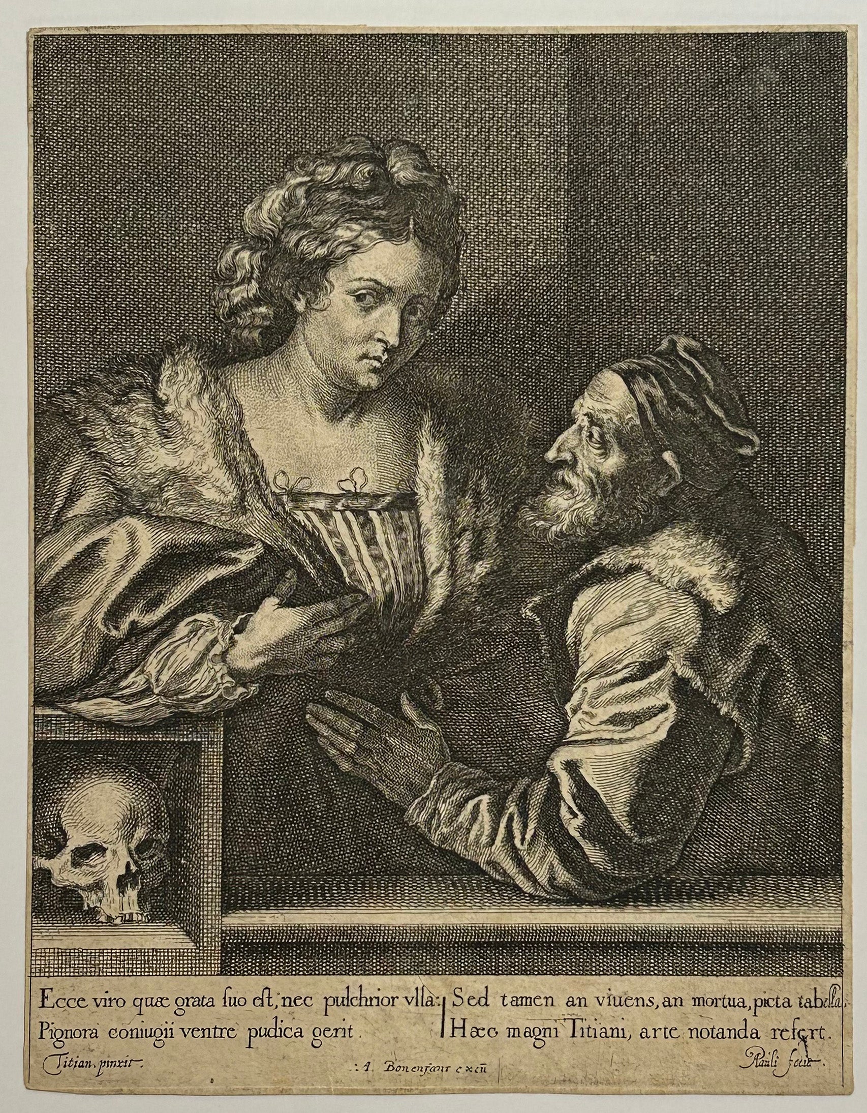 Le Titien et sa maîtresse.