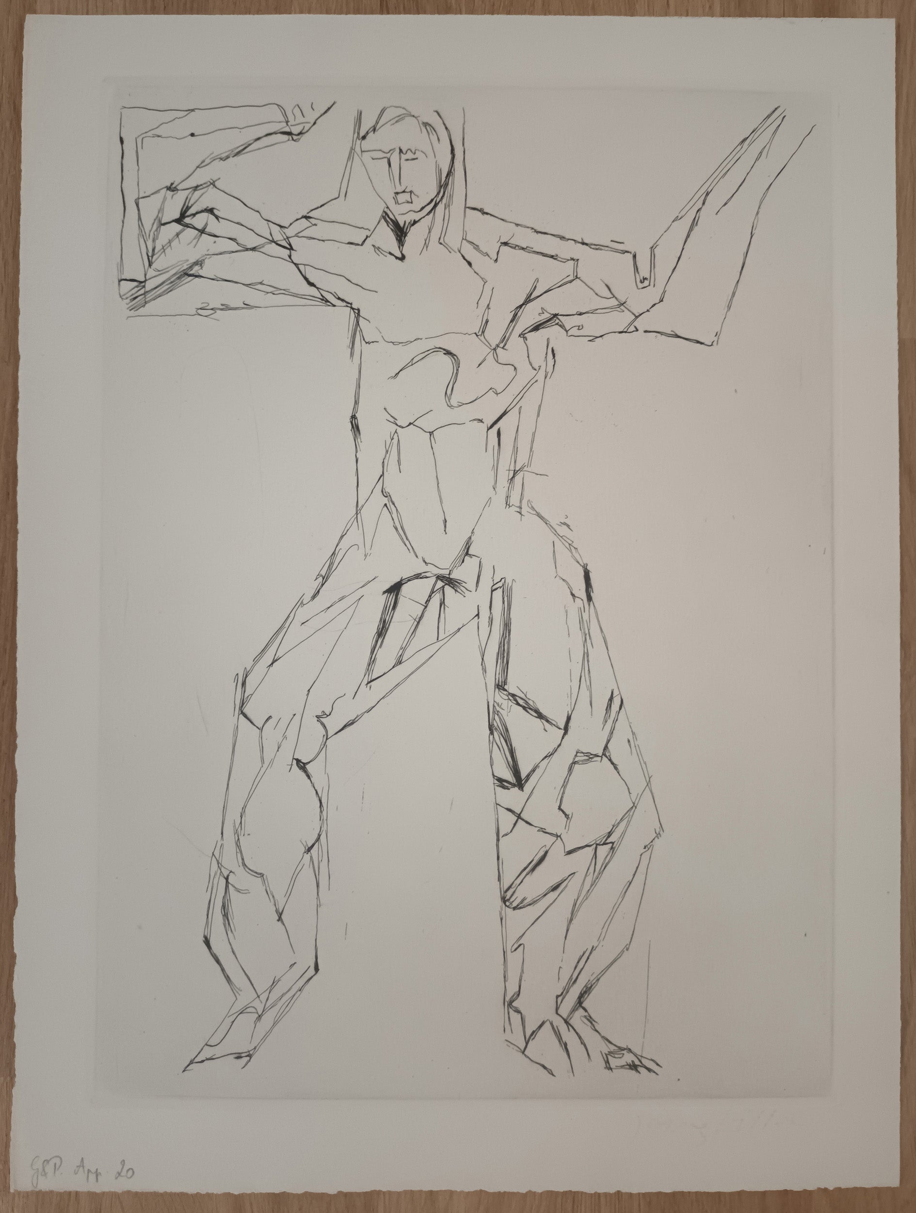 La colère. 1957-1959.