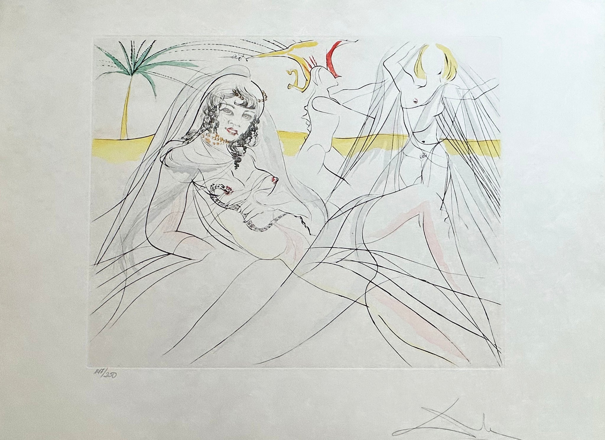 La mort de Cléopâtre. 1975.