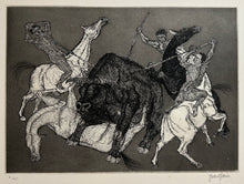 Charger l'image dans la galerie, Tauromachie préhistorique.  1949.