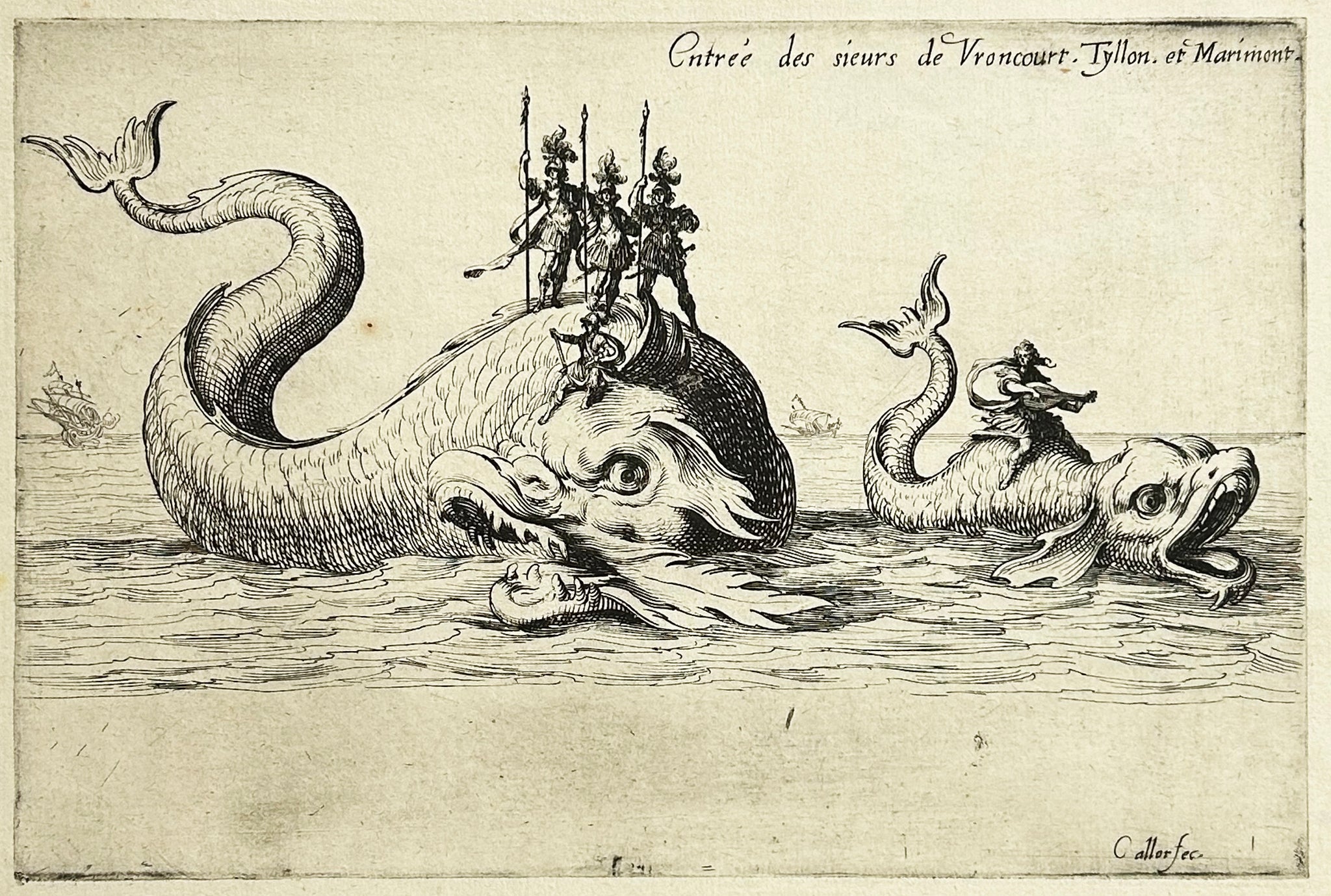 Entrée de MM. De Vroncourt, Tyllon et Marimont.