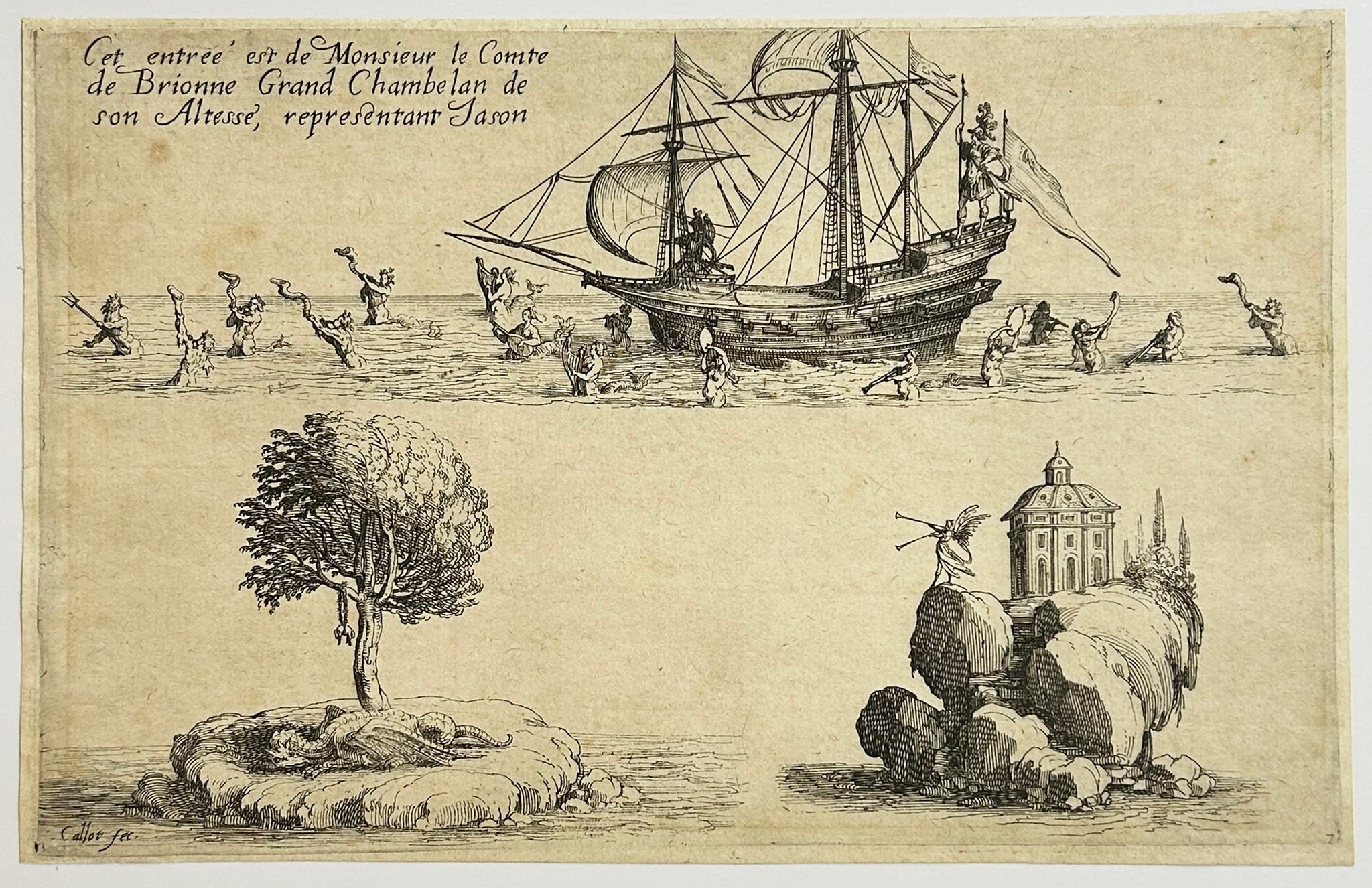 Entrée de M. de Brionne.