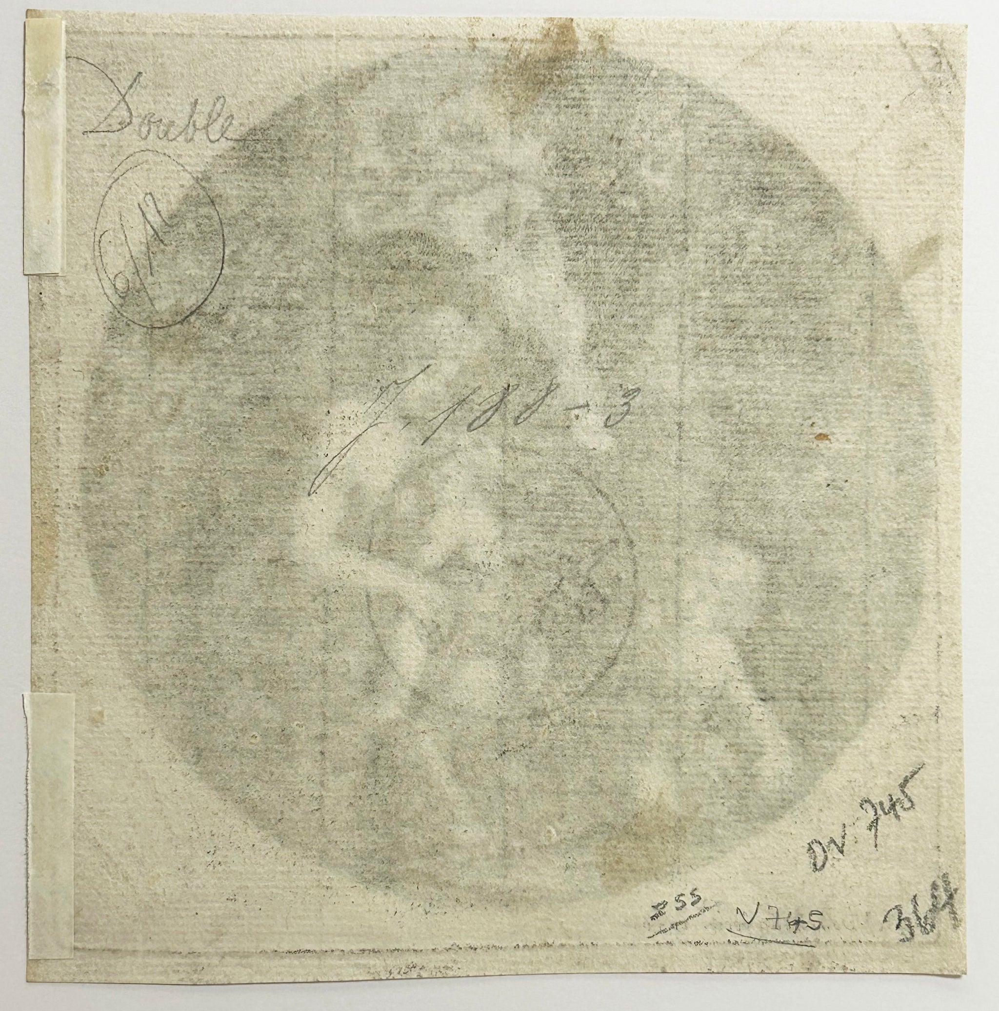 La femme du satyre qui allaite un petit enfant. 1656.