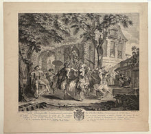 Charger l'image dans la galerie, Ballet dansé au Théâtre de l'Opéra, dans le Carnaval du Parnasse & La Guinguette, Divertissement pantomime du Théâtre Italien composé par le Sr De Hesse. Dédiés à Monseigneur le Duc de la Valière. c.1760.