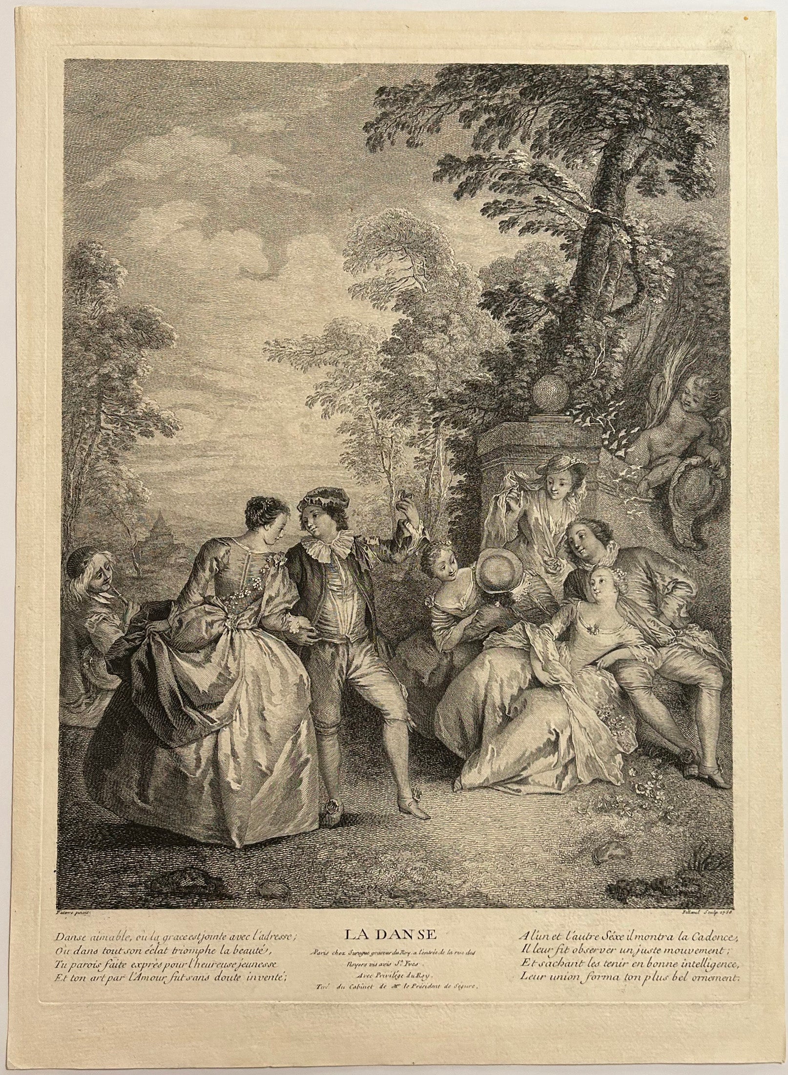La Danse. 1738.