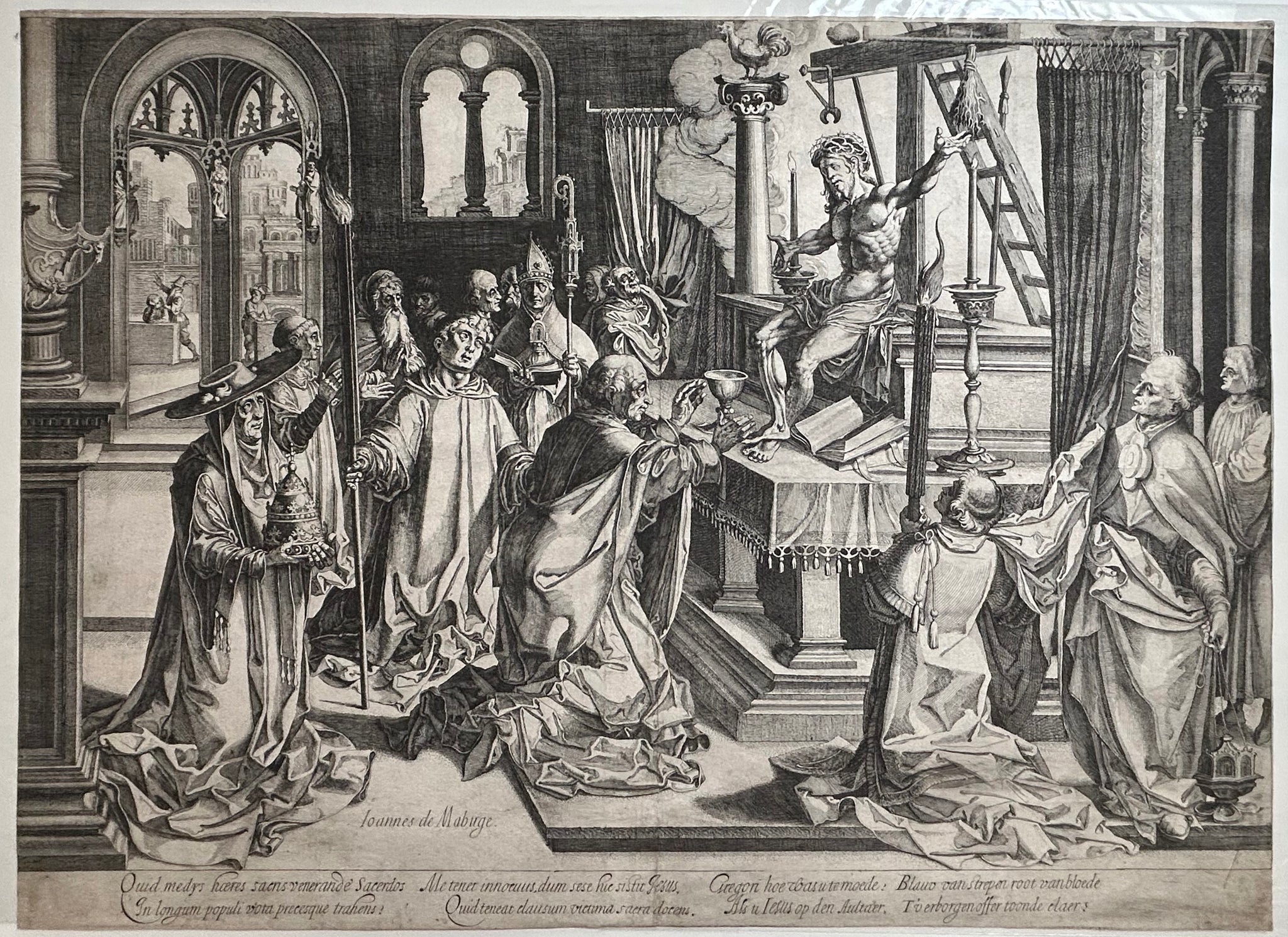 La Messe de Saint Grégoire.