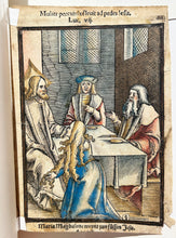 Charger l'image dans la galerie, La circoncision & Marie-Madeleine lavant les pieds du Christ. 1537.