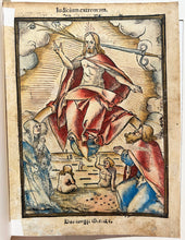 Charger l'image dans la galerie, Le couronnement de la Vierge & Le jugement dernier. 1537.