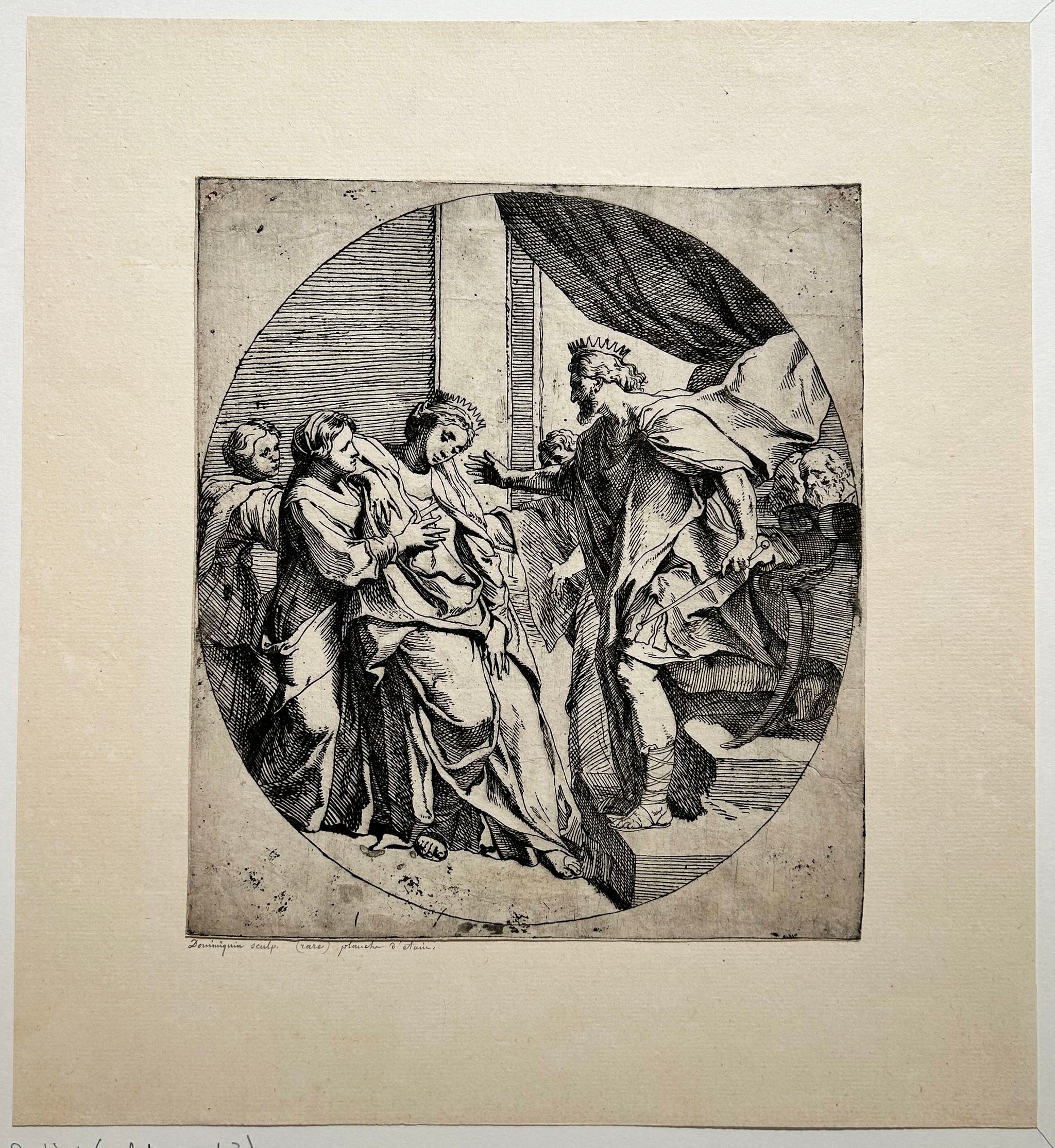 Esther s'évanouissant devant Assuérus.