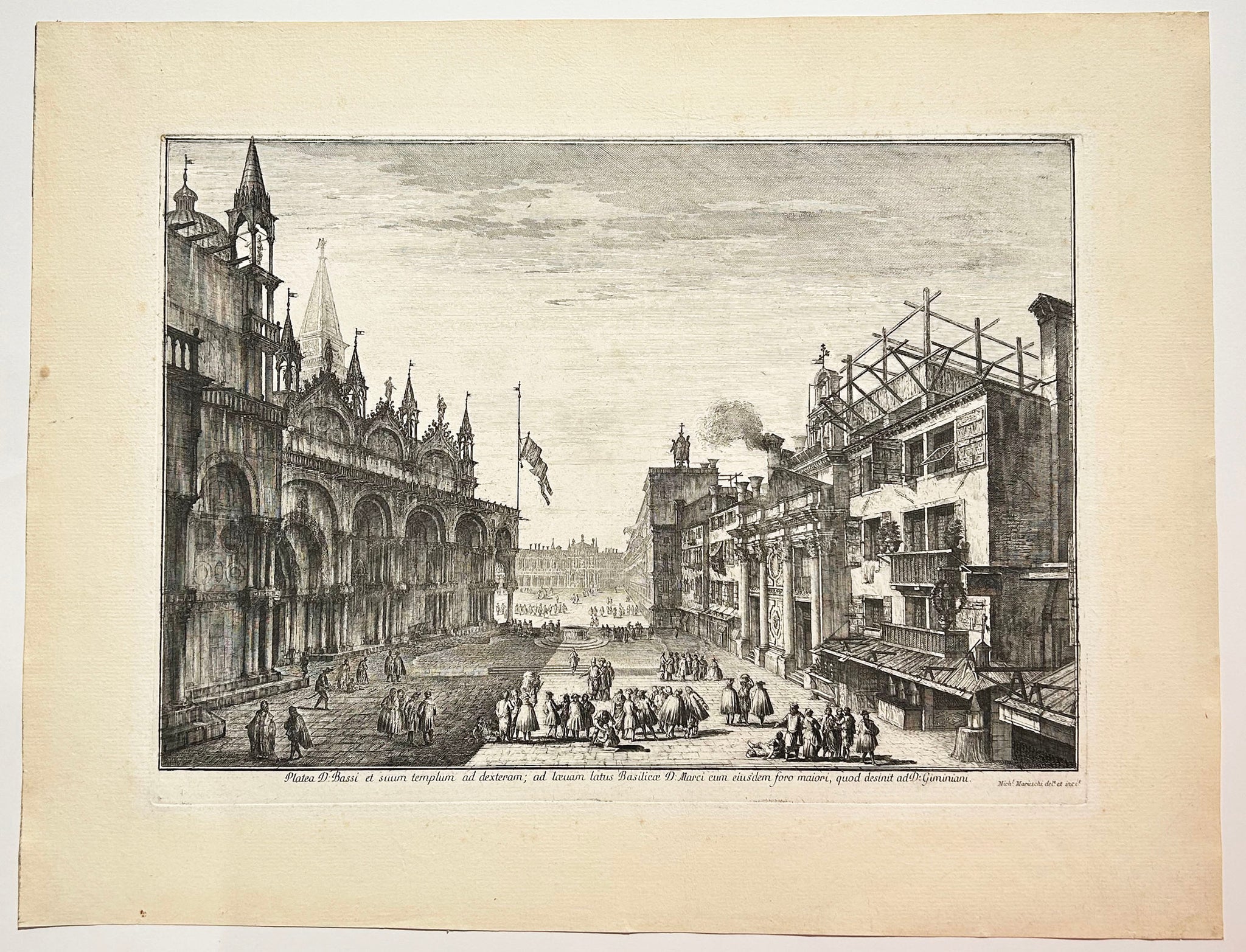 Piazza di San Basso, Venise. 1741.