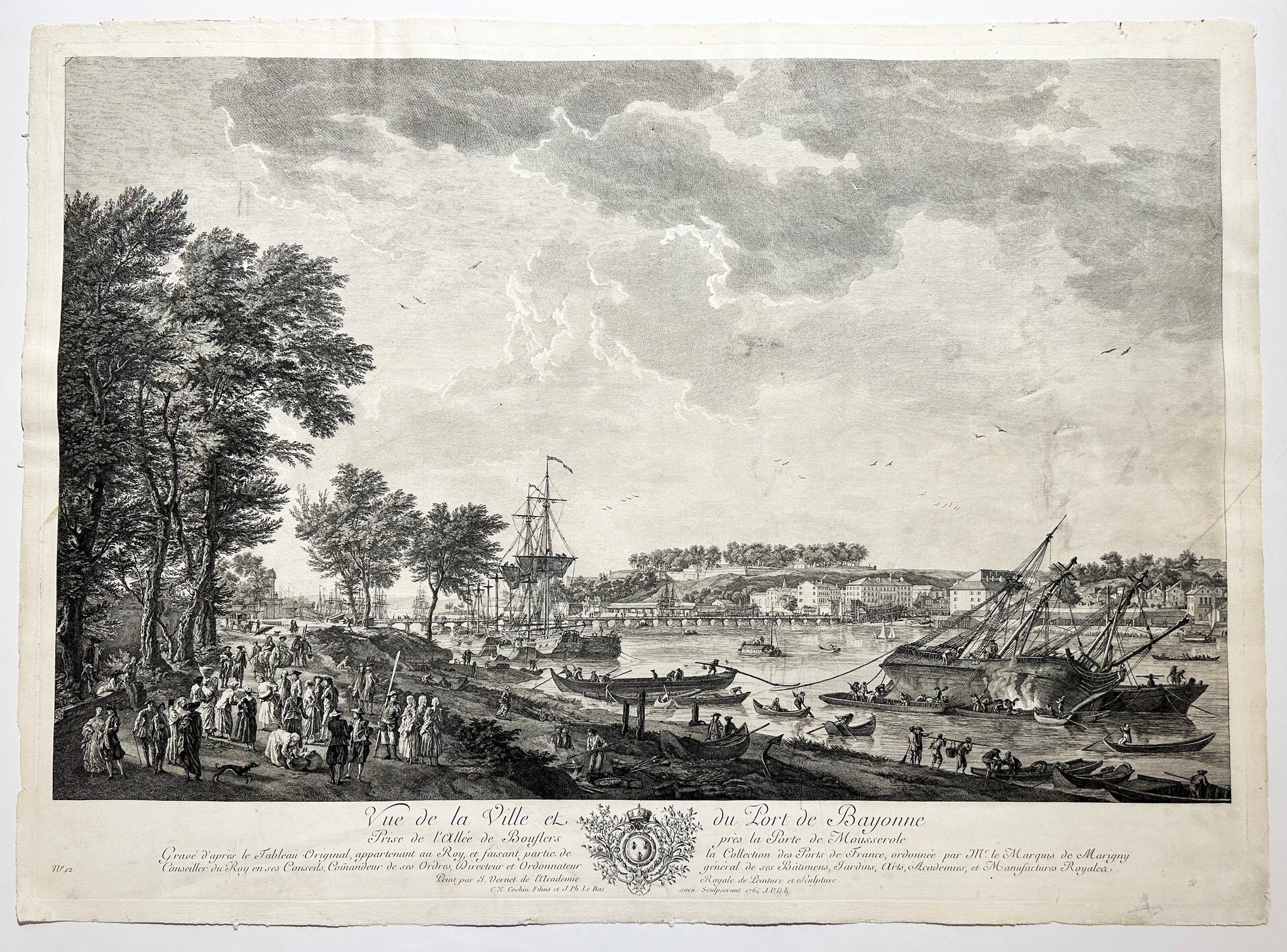 Les vues de ports de France. 1760-1767.