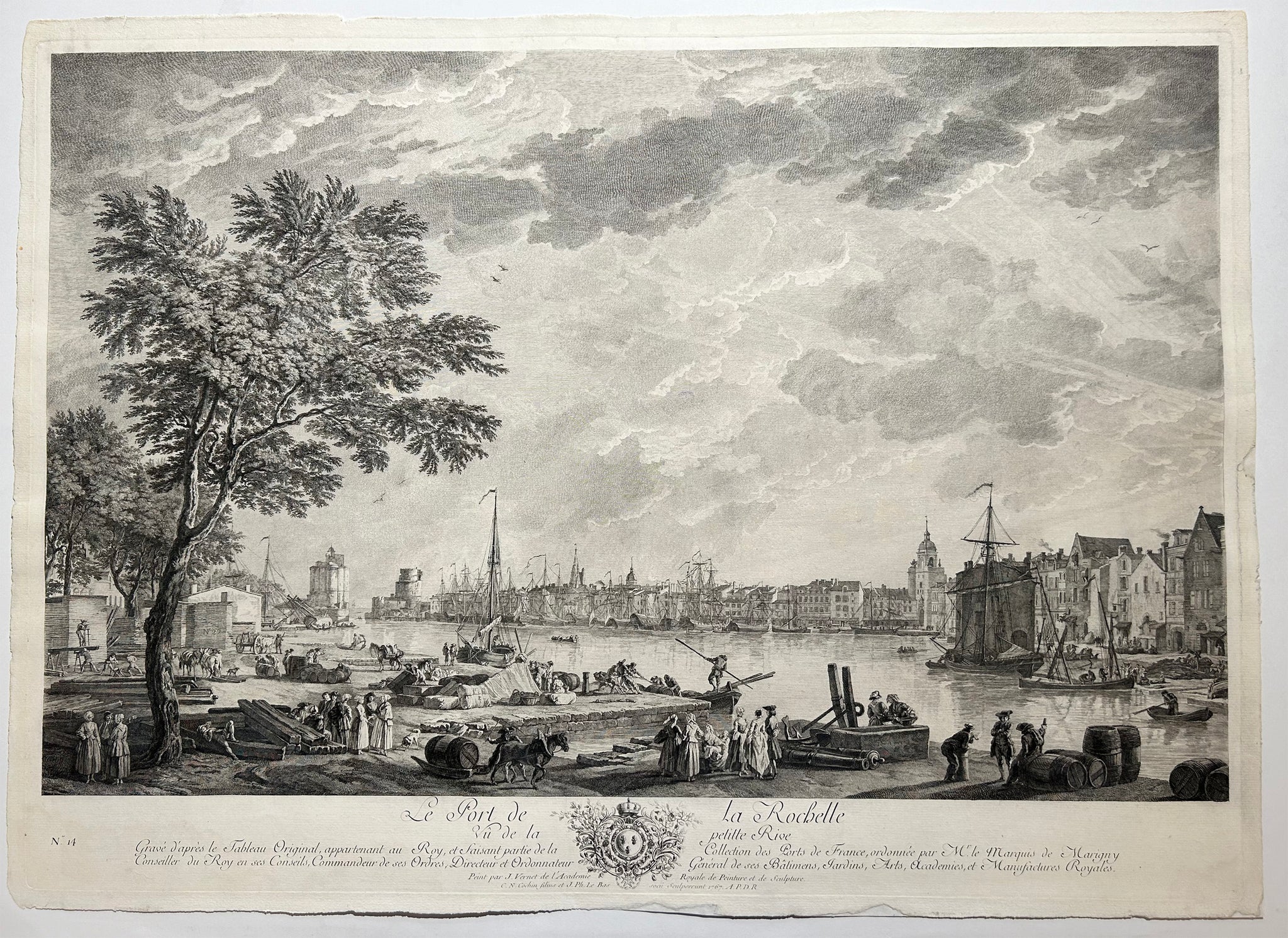 Les vues de ports de France. 1760-1767.