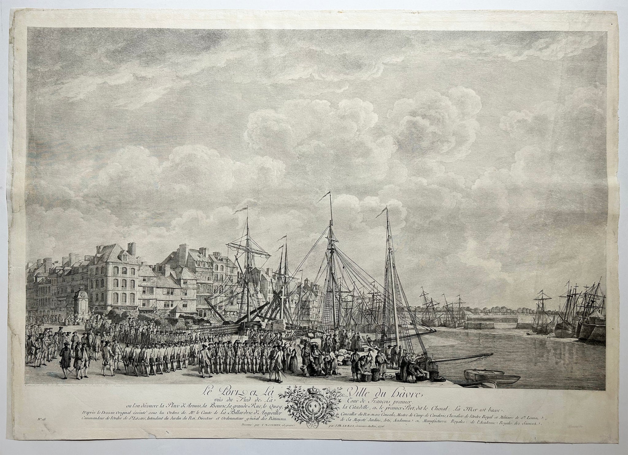 Les vues de ports de France. 1760-1767.